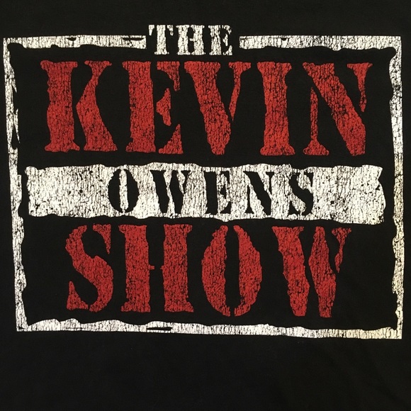 Authentic WWE Kevin Owens Show t-shirt Large - Picture 2 of 6